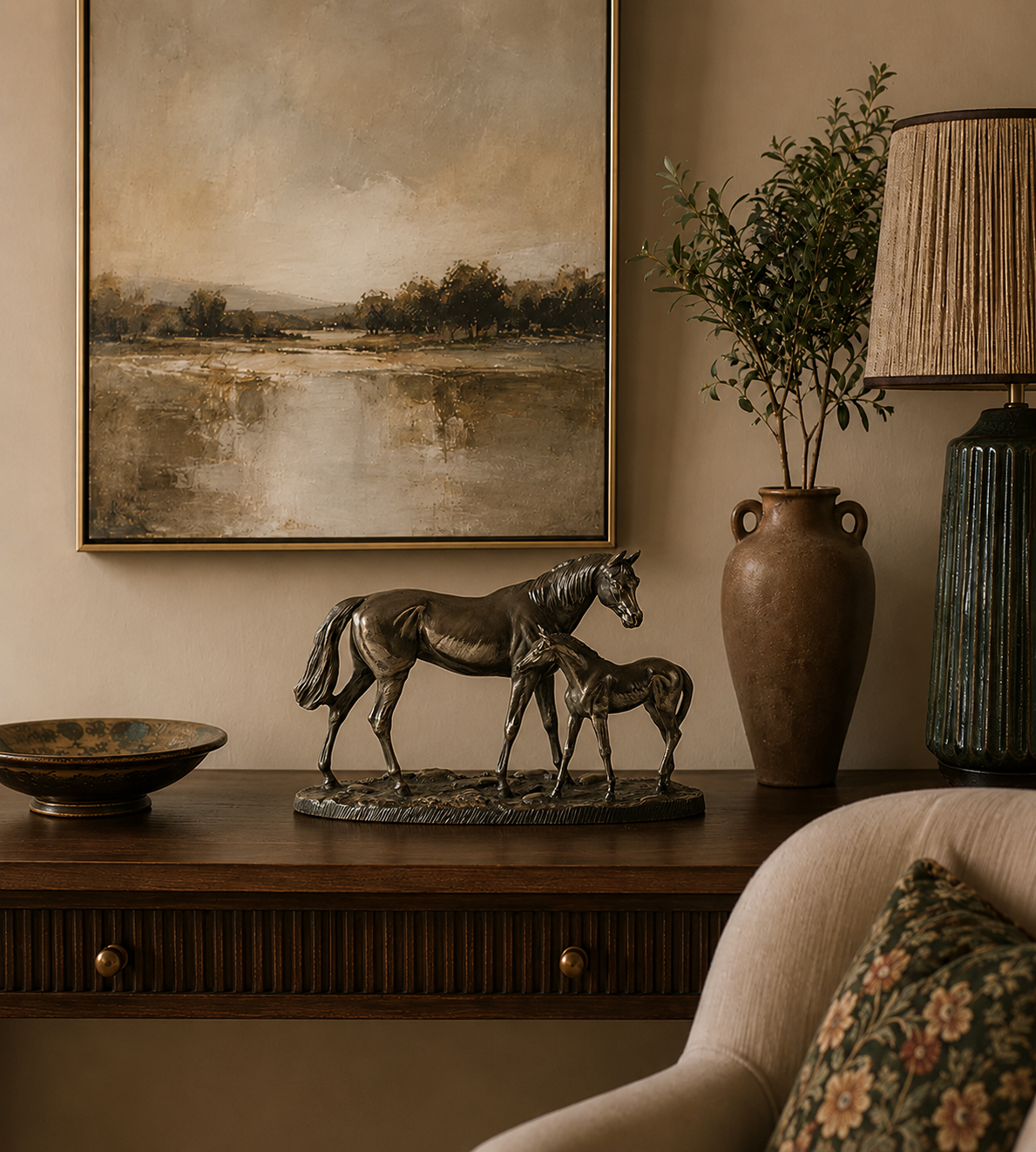 Mare & Foal Sculpture - The perfect gift or award. – Mindy Brownes