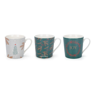 Sapin festif S/6 Tasses