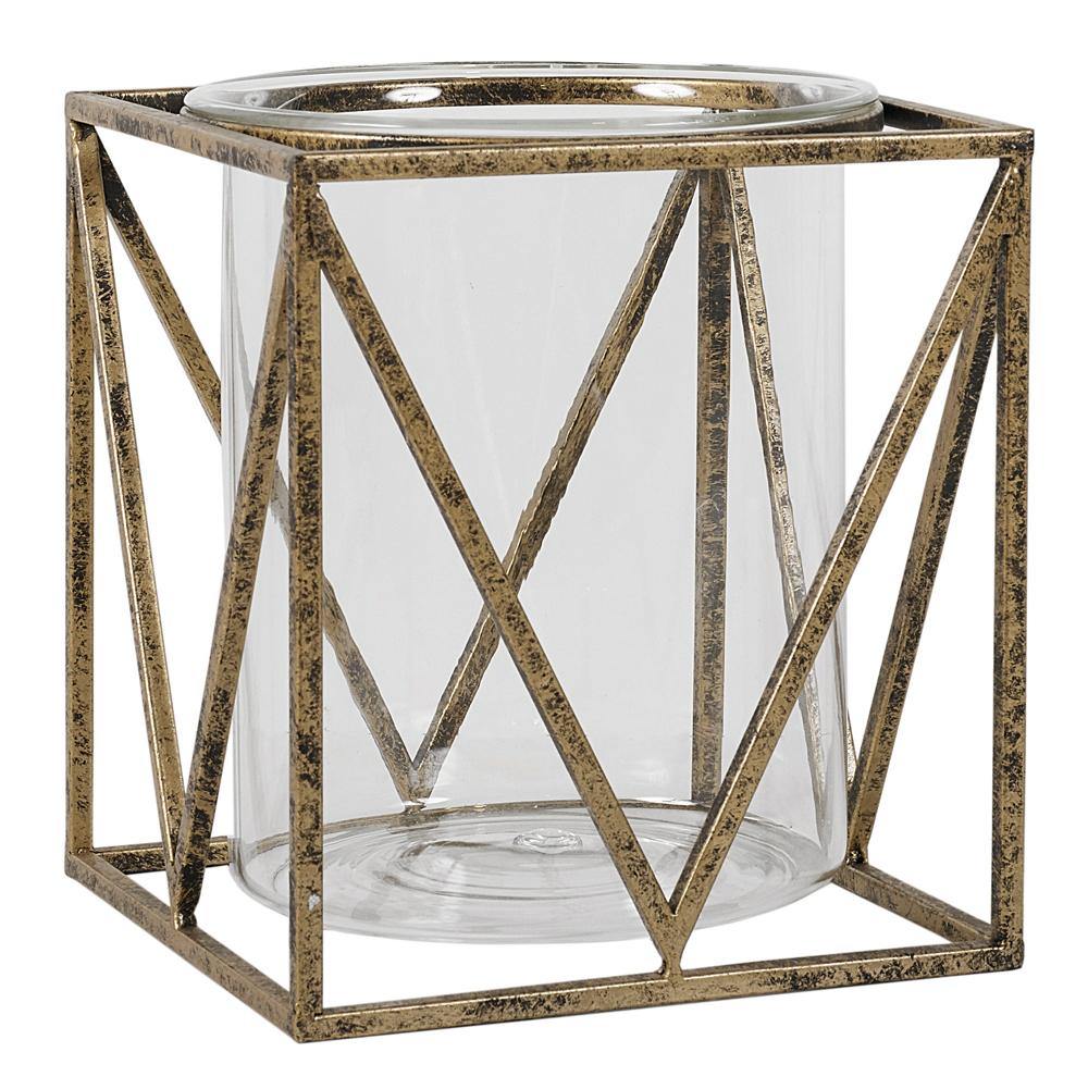 Solomon Candle Holder Small - TF053 - Mindy Brownes Interiors - Genesis Fine Arts 